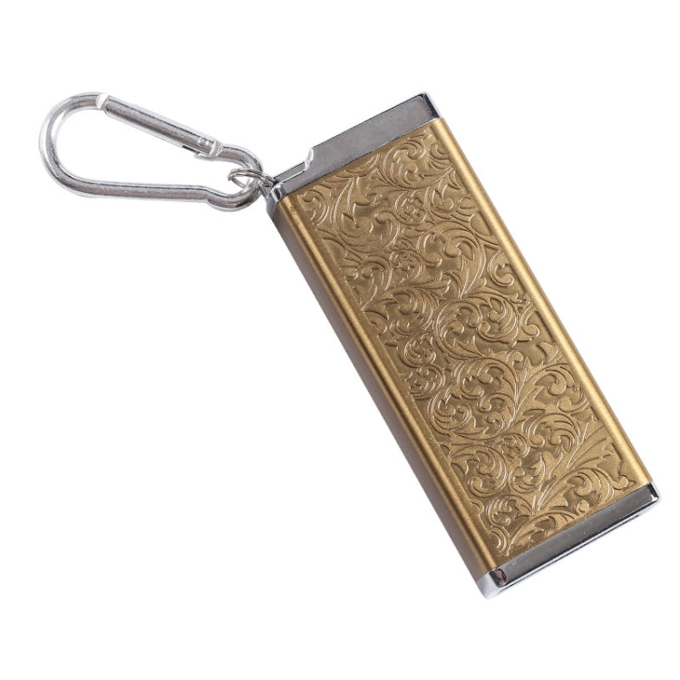 Portable Cigarette Case Portable With Lid Sealed Ashtray, Gold, Silver, Black, Golden Engraved Flower, Silver Engraved Flower, Black Engraved Flower