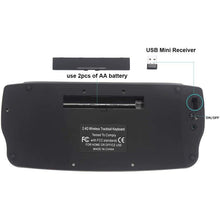 Load image into Gallery viewer, MY-10 2.4G 78 Keys 1200 DPI Mini Wireless Trackball Keyboard Wireless Keyboard And Mouse Set