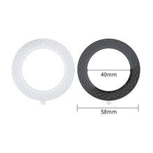 Load image into Gallery viewer, 2 PCS T12 Stripe Pattern Magnetic Suction Wireless Charger Magnetic Sheet, White, Black