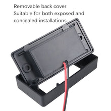 Load image into Gallery viewer, 12V24V Route Bus Dual USB Charging Input Car Charger, Blue Light, Green Light, Red Light