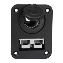 Load image into Gallery viewer, Andersen Panel Large Current Plug With 12V Cigarette Lighter Panel Combination, PA5403
