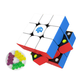 GAN356M Competition Foggy Third-Order Magnetic Magic Cubes, Style: