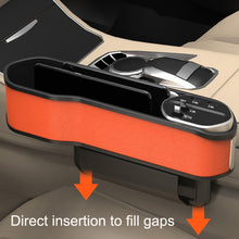 Load image into Gallery viewer, Multifunctional Car Seat Slot Storage Box, Style:, USB With Wireless Charge Type, USB Without Wireless Charge Type, Storage Type