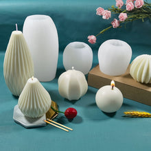 Load image into Gallery viewer, Scented Candle Silicone Mold DIY Handmade Soap Mold, Ball, Lantern, Sector, Pear Shaped, Bottle-shaped, Multi-star, Pentagram