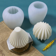 Load image into Gallery viewer, Scented Candle Silicone Mold DIY Handmade Soap Mold, Ball, Lantern, Sector, Pear Shaped, Bottle-shaped, Multi-star, Pentagram