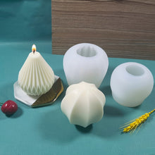 Load image into Gallery viewer, Scented Candle Silicone Mold DIY Handmade Soap Mold, Ball, Lantern, Sector, Pear Shaped, Bottle-shaped, Multi-star, Pentagram