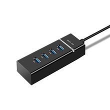 Load image into Gallery viewer, 4 X USB 2.0 Ports HUB Converter, Cable Length: 15cm,Style：, Without Light Bar, With Light Bar Black, With Light Bar White