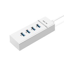 Load image into Gallery viewer, 4 X USB 2.0 Ports HUB Converter, Cable Length: 15cm,Style：, Without Light Bar, With Light Bar Black, With Light Bar White