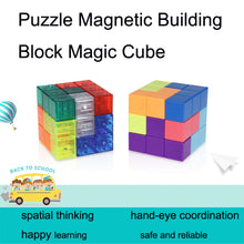Load image into Gallery viewer, YJ8392 Puzzle Early Education Magnetic Building Block Magic Cube