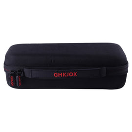 CHKJOK Game Console Bracket Function EVA Protective Sleeve For Switch Oled, Black, Gray