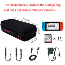 Load image into Gallery viewer, CHKJOK Game Console Bracket Function EVA Protective Sleeve For Switch Oled, Black, Gray