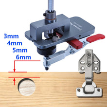 Load image into Gallery viewer, 35mm Hinge Open Hole Cabinet Door Plate Hinge Packed Locator, 6 PCS / Set Hinge Open Hole