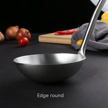 Load image into Gallery viewer, 304 Stainless Steel Kitchen Equipment Thickened Hollow Handle Cooking Tool, Style:, Spatula, Soup Spoon, Slotted Spoon, Slotted Shovel
