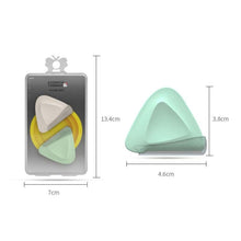 Load image into Gallery viewer, 2 PCS/Box Small Triangular Eyebrow Trimmer, 2 PCS Purple + Green