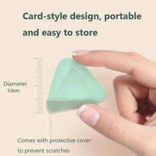 Load image into Gallery viewer, 2 PCS/Box Small Triangular Eyebrow Trimmer, 2 PCS Purple + Green