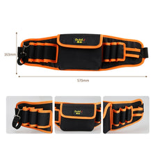 Load image into Gallery viewer, Onkel.J Electrician Waist Bag Canvas Multifunctional Tool Bag Woodworking Fitter Bag, A Type, B Type, C Type, D  Type