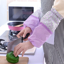 Load image into Gallery viewer, 2 Pairs Ladies Anti-Fouling Sleeve Long Kitchen Simple Sleeve Protector