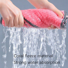 Load image into Gallery viewer, 4pcs Hand Towel Hangable Dishcloth Kitchen Rag Non-Stick Oil Absorbent Towel