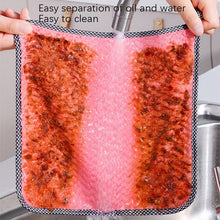 Load image into Gallery viewer, 4pcs Hand Towel Hangable Dishcloth Kitchen Rag Non-Stick Oil Absorbent Towel
