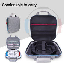 Load image into Gallery viewer, GH1865 EVA Hard Shell Fitness Ring Game Console Storage Bag For Switch