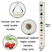Load image into Gallery viewer, Removable Wall-mounted Height Ruler With Botanical Print Decoration