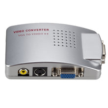 Load image into Gallery viewer, PC Converter Box VGA to AV Converter Video Switch Box