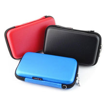 Load image into Gallery viewer, GH1302 EVA Hard Shell Hard Drive Bag Digital Storage Bag, GH1302 Black, GH1302 Red, GH1302 Blue
