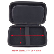 Load image into Gallery viewer, GH1302 EVA Hard Shell Hard Drive Bag Digital Storage Bag, GH1302 Black, GH1302 Red, GH1302 Blue