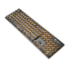 Load image into Gallery viewer, LANGTU L1 104 Keys USB Home Office Film Luminous Wired Keyboard, Cable Length:1.6m, L1 White Light Pink, L1 Orange Light Black, L1 Ice Blue Light Silver White, L1 White Light Black, L1 Ice Blue Light Black