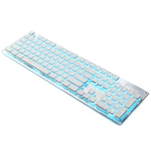 Load image into Gallery viewer, LANGTU L1 104 Keys USB Home Office Film Luminous Wired Keyboard, Cable Length:1.6m, L1 White Light Pink, L1 Orange Light Black, L1 Ice Blue Light Silver White, L1 White Light Black, L1 Ice Blue Light Black