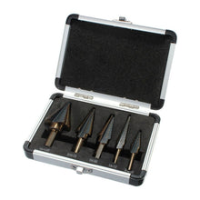 Load image into Gallery viewer, Pagoda Drill Bit High Speed Steel Opener Triangle Handle Stairs Drill Bit, 5 In 1 / Set Stairs Drill Bit