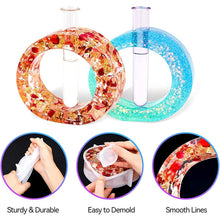 Load image into Gallery viewer, DIY Vase Epoxy Mould Simple Vase Make Tool, Square, Rectangle, Irregular Circle, Heart Shaped