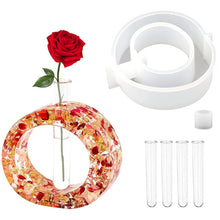 Load image into Gallery viewer, DIY Vase Epoxy Mould Simple Vase Make Tool, Square, Rectangle, Irregular Circle, Heart Shaped