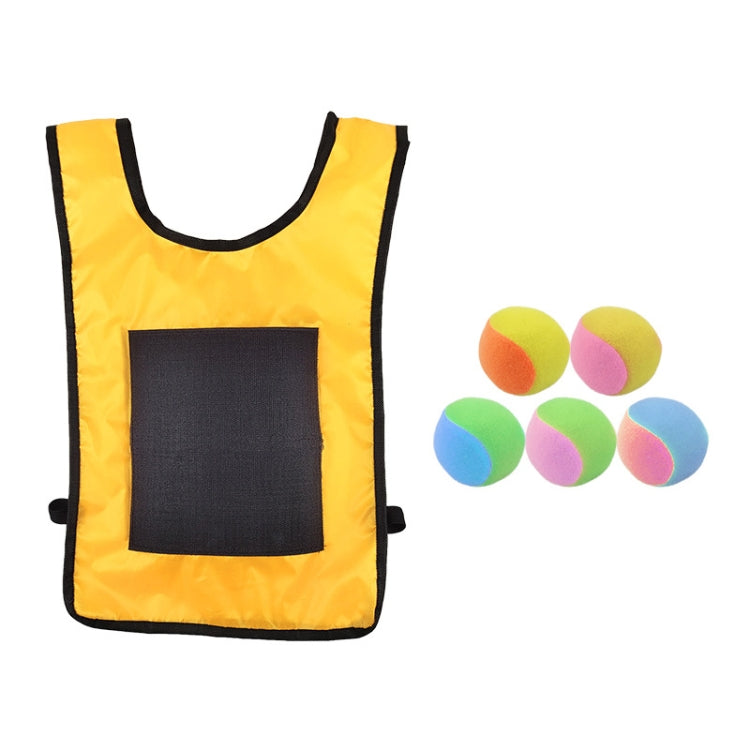 Children Dodgeball Vest For Parent-child Outdoor Games With 5 Balls