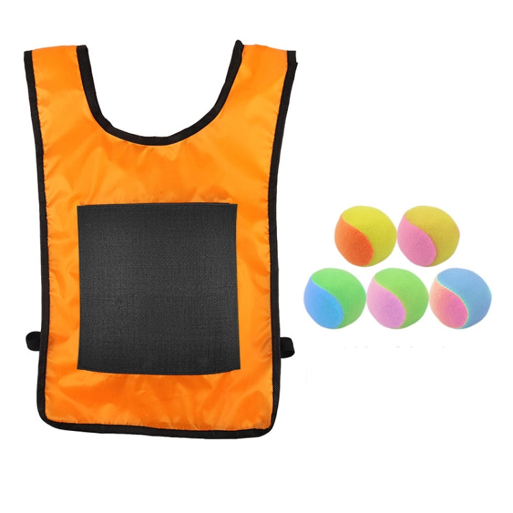 Children Dodgeball Vest For Parent-child Outdoor Games With 5 Balls