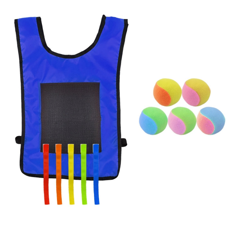 Children Dodgeball Vest For Parent-child Outdoor Games With 5 Balls