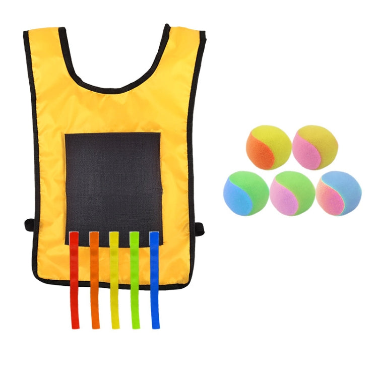 Children Dodgeball Vest For Parent-child Outdoor Games With 5 Balls