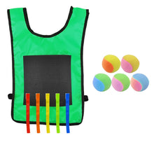Load image into Gallery viewer, Children Dodgeball Vest For Parent-child Outdoor Games With 5 Balls