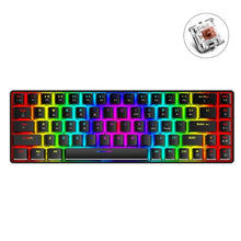 Load image into Gallery viewer, ZIYOU LANG T8 68 Keys RGB Luminous Gaming Mechanical Keyboard, Cable Length:1.6m, T8 Blue Green Shaft, T8 Pink Green Shaft, T8 Purple Green Shaft, T8 Black Green Shaft, T8 Black Tea Shaft, T8 White Green Shaft, T8 White Red Shaft