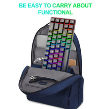 Load image into Gallery viewer, ZIYOU LANG T8 68 Keys RGB Luminous Gaming Mechanical Keyboard, Cable Length:1.6m, T8 Blue Green Shaft, T8 Pink Green Shaft, T8 Purple Green Shaft, T8 Black Green Shaft, T8 Black Tea Shaft, T8 White Green Shaft, T8 White Red Shaft