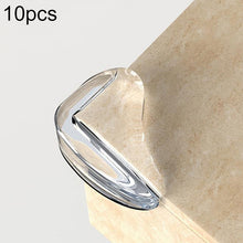 Load image into Gallery viewer, 10PCS Children Anti-bump Water Drop Transparent Anti-collision Corner, Anti-collision Corner