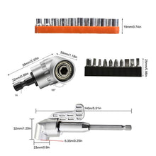 Load image into Gallery viewer, 22 PCS / Set Screwdriver Corner Universal Soft Shaft Hex Handle Batch Combination Tool, 22 PCS / Set Shaft Hex
