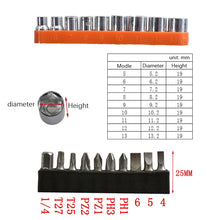 Load image into Gallery viewer, 22 PCS / Set Screwdriver Corner Universal Soft Shaft Hex Handle Batch Combination Tool, 22 PCS / Set Shaft Hex