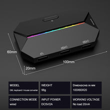 Load image into Gallery viewer, ZIYOU LANG G6L Gamepad To Keyboard Mouse Converter For Nintendo Switch / Xbox / PS4,Specification:, Host, Host + K15 + V1 + Red Pad