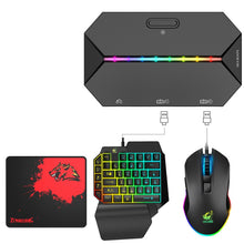 Load image into Gallery viewer, ZIYOU LANG G6L Gamepad To Keyboard Mouse Converter For Nintendo Switch / Xbox / PS4,Specification:, Host, Host + K15 + V1 + Red Pad