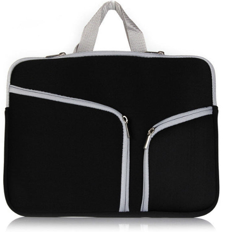 T228 Diving Material Computer Bag Multi-pocket Laptop Liner Bag, 11 Inch, 13 Inch, 14 Inch, 17 Inch, 10 Inch, 15.6 Inch
