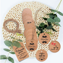 Load image into Gallery viewer, 100pcs /Pack Kraft Paper Gift Tag With 20m Hemp Rope, L-01, L-02, L-03, L-04, L-05, L-06, L-07, L-08, L-09, L-10, L-11, L-12, L-13, L-14