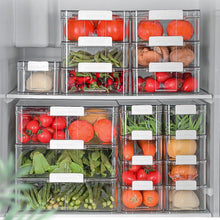 Load image into Gallery viewer, Fruit and Vegetable Refrigerator Crisper with Lid, With Lid, TY-9078, TY-9079, TY-9081, TY-9082