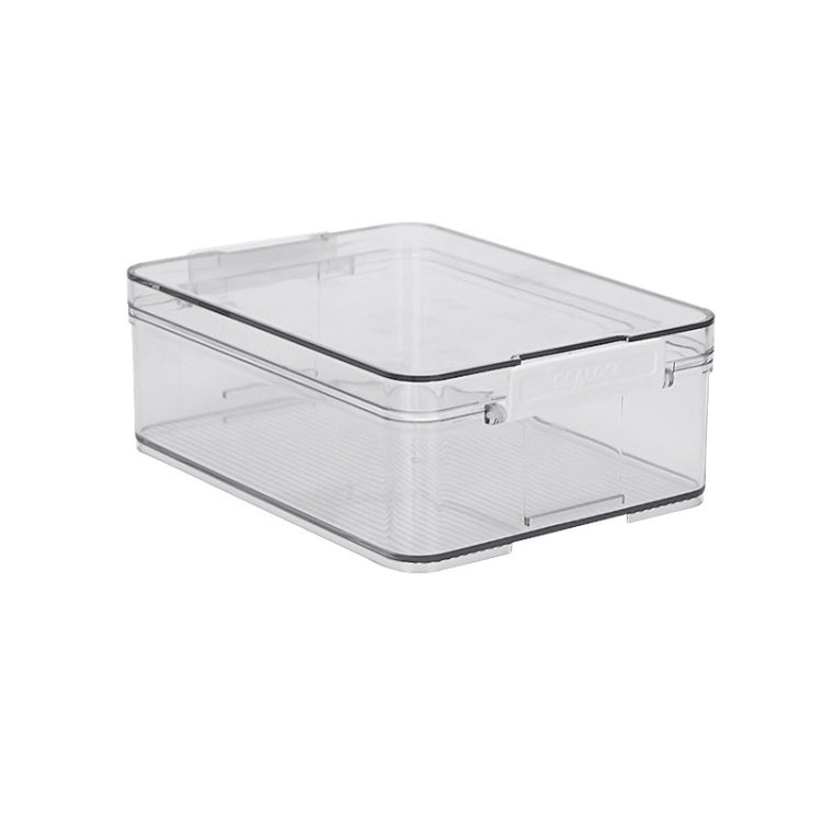 Fruit and Vegetable Refrigerator Crisper with Lid, With Lid