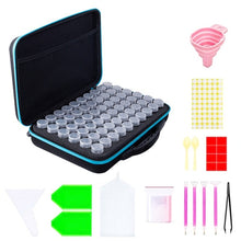 Load image into Gallery viewer, Multifunctional Portable Diamond Painting Tool Set Storage Bag, Style:, 30 Grid (Purple), 30 Grid (Blue), 30 Grid (Green), 30 Grid (Orange), 30 Grid (Black), 30 Grid (Red), 30 Grid (Pink), 60 Grid (Blue), 60 Grid (Green), 60 Grid (Orange), 60 Grid (Bla...
